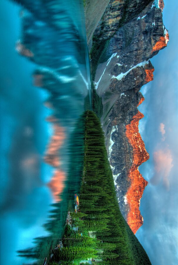 The same photo rotated 90 degrees to portrait